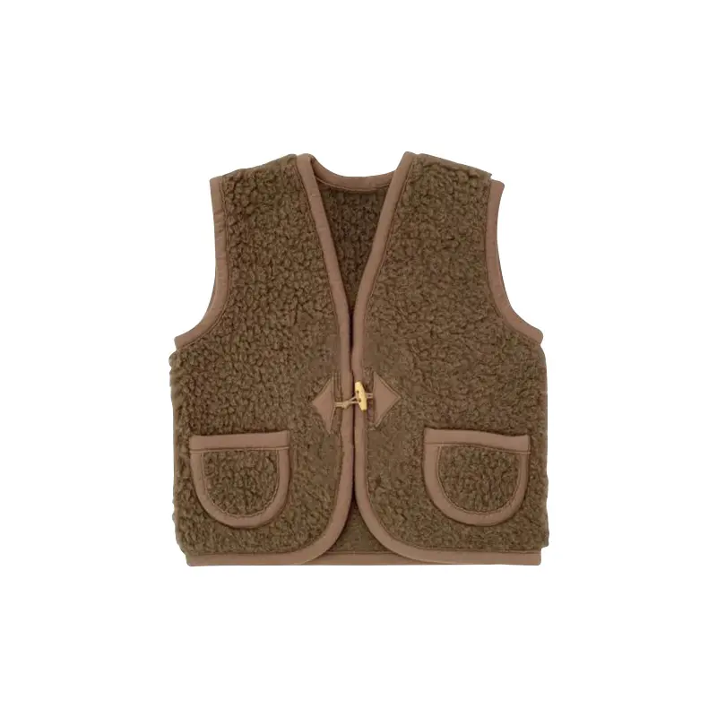 2024 Nieuwe Baby Europa En De Verenigde Staten En Kinderen Vest Herfst En Winter Baby Vest Vest Baby Mouwloze Vest Jas