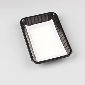Disposable and Food Grade Fruit Vegetable Meat Packaging Moisture Absorbent Pad for Market Display - Product Image 5