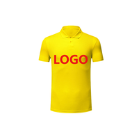 Venta caliente de manga corta Polo camiseta adecuada para logotipo personalizado Hombres Polo Shirt