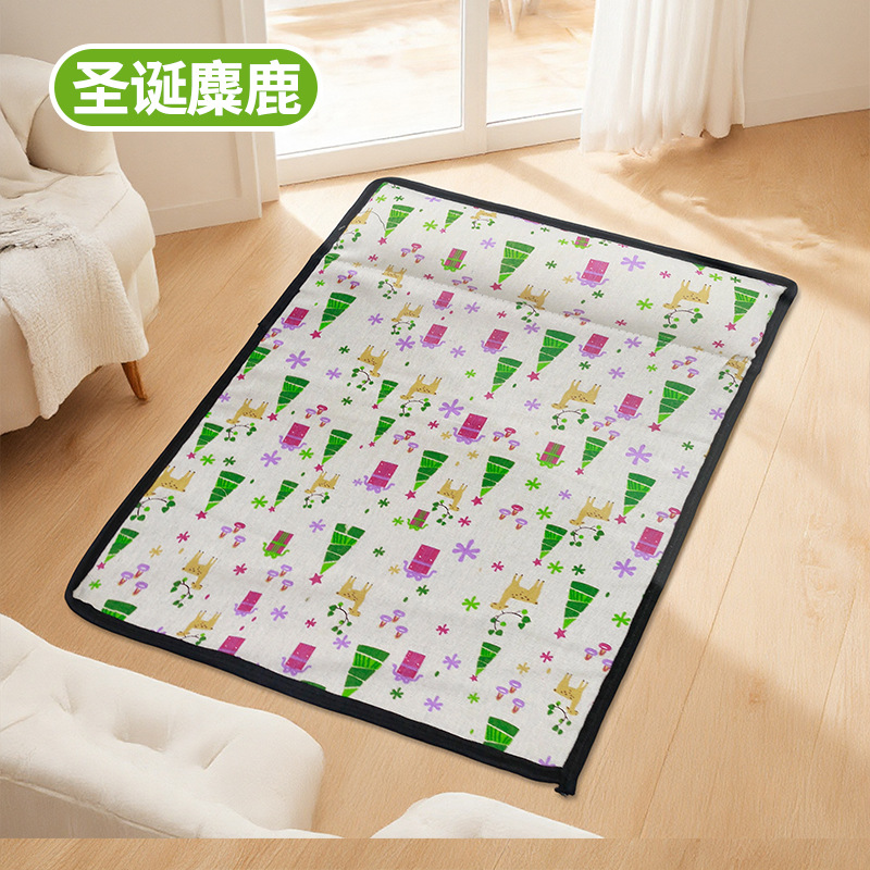 Christmas Reindeer - Cotton and Linen Mattress