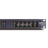 Procesador de Audio para Karaoke DriveRack 260 Profesional, 2 Entradas y 6 Salidas, DSP, Construcción Metálica, Montaje en Rack, para Equipos de Iglesia