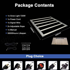 Chứng Khoán ở Đức, sẵn sàng để tàu Samsung lm301h 301B 281b 240W 320W 400W 720W 1000W quang phổ đầy đủ dẫn phát triển ánh sáng cho 3x3 4x4 lều - Product Image 5