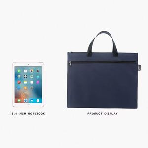 Printing Custom Multi-color Personalized 15 Inches Laptop Bag for Men Lightweight Business <b>Briefcase</b> Oxford Cloth Document Pouch - Product Image 2