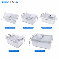 Cage d'élevage de rongeurs SHINVA pour laboratoire |   Boîte de logement pour souris et rats en PP |   Cage pour animaux 370x260x170mm