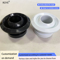 Diffuseur à jet à bille réglable pour systèmes HVAC Ventilation Air Supply Diffusion