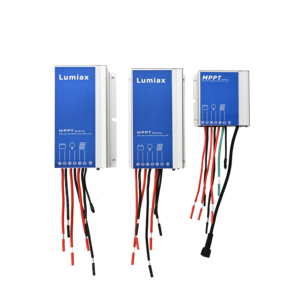 Contrôleur solaire MPPT série Lumiax SMR-MPPT IP67 CE RoHS 10A 15A 20A 12V 24V Affichage LED Puissance PV maximale 130W-520W Contrôleur domestique - Product Image 1