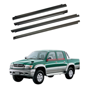 Juego de 4 Molduras de Burlete para Puerta Compatible con Toyota <span class=keywords><strong>Hilux</strong></span> Pickup 4 Puertas 1997 1998 1999 2000 2001 <span class=keywords><strong>2002</strong></span> 2003 2004 - Product Image 1