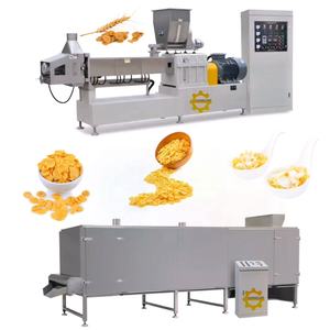 Machine à fabriquer des flocons de maïs la plus vendue Ligne de production de céréales pour le petit-déjeuner aux flocons de maïs - Product Image 3