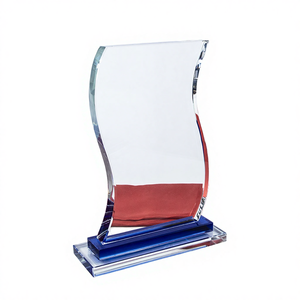 Trofeo Deportivo de Cristal MH-NJ00835 al por Mayor de Fábrica - Premio de Campeón Personalizado con Impresión UV y Técnica de Arenado, Forma Irregular - Product Image 4
