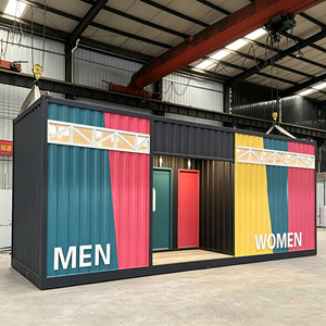 <span class=keywords><strong>Casa</strong></span> Contenedor Portátil, Baño Móvil Prefabricado, Inodoro Público Prefabricado para Parques, Sitios Turísticos, Eventos Callejeros - Product Image 1