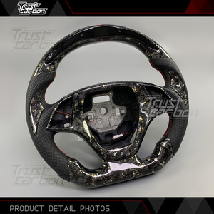 Volante in Fibra di Carbonio LED con Fiocchi d'Oro Personalizzato per Chevrolet <span class=keywords><strong>Corvette</strong></span> C7 Z06 Z51 ZR1 Coupé Cabriolet Grand Sport Camaro - Product Image 3