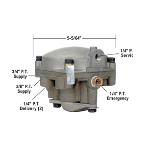 Pièces de camion et de remorque, vanne de relais d'urgence <span class=keywords><strong>RE6</strong></span> ZJ382- 11010B / 3527-00041, vanne de relais d'urgence 35270010040 - Product Image 5