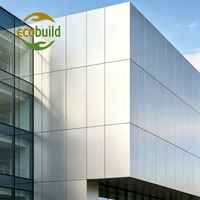 Panneaux composites en aluminium Alucobond 3 mm 4 mm 4x8, plaque ACP, panneau ACM, revêtement Dibond ACP pour l'extérieur, fonction ignifuge