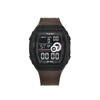 Montre de sport pour homme TOMI T209 de haute qualité, affichage du calendrier et de la semaine, horloge de bureau, simple, élégante, numérique, unisexe