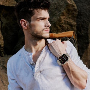 Correas de Reloj de Nailon al por Mayor para <span class=keywords><strong>Apple</strong></span> <span class=keywords><strong>Watch</strong></span> Series 10 46mm 42mm Series 9 8 7 45mm 41mm SE Ultra 2, Correa de Bucle Tejido Suave - Product Image 6