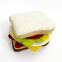Jouet en feutre pour enfants, 28 pièces, jouet doux, cuisine, hamburger sandwich