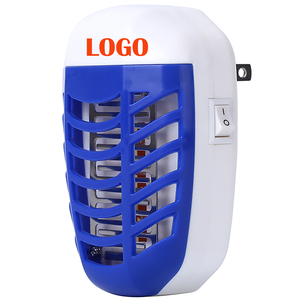Lampe de nuit LED à brancher (prise UE/US/UK) en ABS, anti-moustiques électronique, répulsif anti-insectes volants, piège à <span class=keywords><strong>moucherons</strong></span>, mites et autres insectes. - Product Image 1