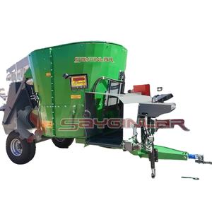 Nuevo Fresado de alta calidad 5m3-Trailed-Tractor PTO-Cargador trasero-Puerta de descarga hidráulica-Caja de cambios y rodamiento - Product Image 1