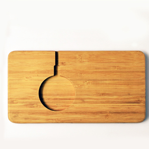 Almohadilla de cargador inalámbrica multifuncional Estación de acoplamiento para teléfono Artesanía de madera Almohadilla de cargador para oficina en casa - Product Image 2