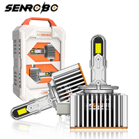 Lámpara LED para Auto S D2S D3S D4S D5S D8S con Tubo de Calor en Forma de U, Larga Duración de 50000H, Sin Errores Canbus
