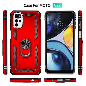 Anti-drop 360 Fing Ring Holder cavalletto posteriore custodie antiurto per Motorola Moto G22 G52 G51 G41 <span class=keywords><strong>G31</strong></span> - Product Image 5