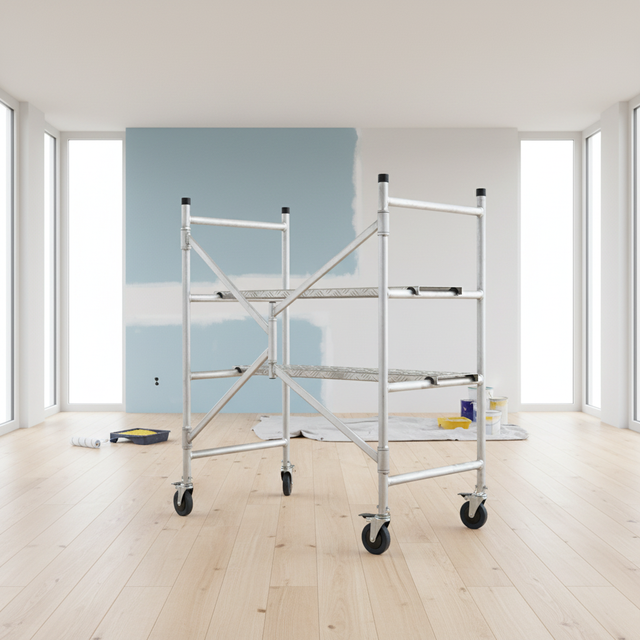 Durable Foldable Light Weight Portable Aluminum Scaffolding for High Altitude Construction Work