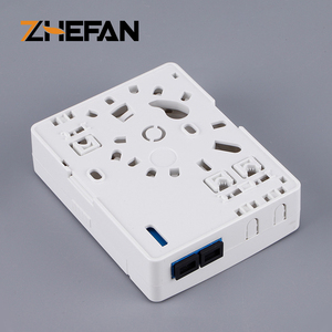 Kotak Terminal akses serat optik, peralatan jaringan FTTH Faceplate ATB/OTB perlengkapan Terminal serat optik untuk komunikasi - Product Image 4