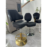 MIRACLE MIR-1 Nouveau Tabouret de Jeu Ergonomique pour Machine d'Arcade, Chaise en Métal et Cuir avec Panneau Personnalisable