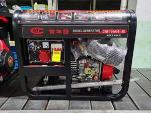 ชุดเครื่องกำเนิดไฟฟ้าดีเซลระบายความร้อนด้วยอากาศแบบพกพา3kW 5KW 10KW 8KW 6KW 50Hz 60Hz เครื่องกำเนิดไฟฟ้าเครื่องยนต์เดียวแบบเฟรมเปิด - Product Image 2