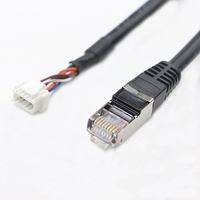 Câble RJ45 8P8C mâle vers JST Pitch 1.5mm 10Pin personnalisé en usine