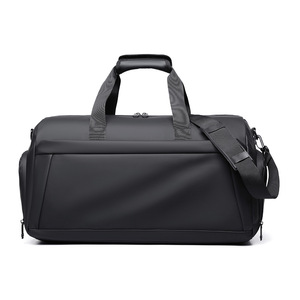Custom Size Minimalist Portable Duffle Bag With Independent Shoe Compartment Handheld Travel Bag <b>Trolley</b> Sleeve Fitness Gym Bag - Product Image 2