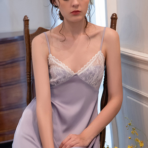 Lencería de Encaje Fino de Alta Calidad, Ropa de Dormir de Seda, Vestido Sensual, Lencería de Encaje Fino <span class=keywords><strong>para</strong></span> Mujer - Product Image 4