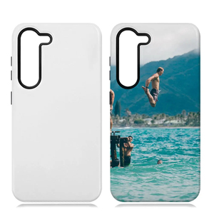 FONLYU - Funda de Teléfono Sublimable 2 en 1 para <span class=keywords><strong>Samsung</strong></span> S25 S23 S22 <span class=keywords><strong>S21</strong></span> S24 S23+ S24 Ultra FE Edge A54 A55, TPU Antigolpes - Product Image 3