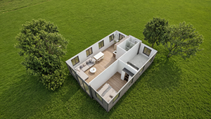 TS tiêu chuẩn nhẹ di động nhà prefab xây dựng nhanh chóng mở rộng container thép cho biệt thự khách sạn bản vẽ thiết kế miễn phí - Product Image 4