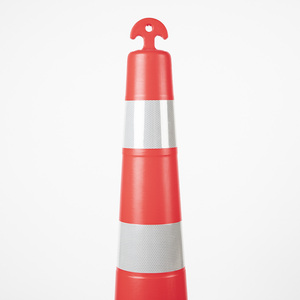Trung Quốc Nhà Máy Đường Giao Thông <span class=keywords><strong>T</strong></span>-top Cone Hình Dạng Cảnh Báo Bollard Channelize Cone - Product Image 5