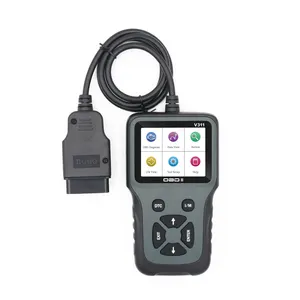 彩色屏幕V311 OBD2扫描仪引擎读码器ODB2车载诊断工具免费更新钥匙编程器