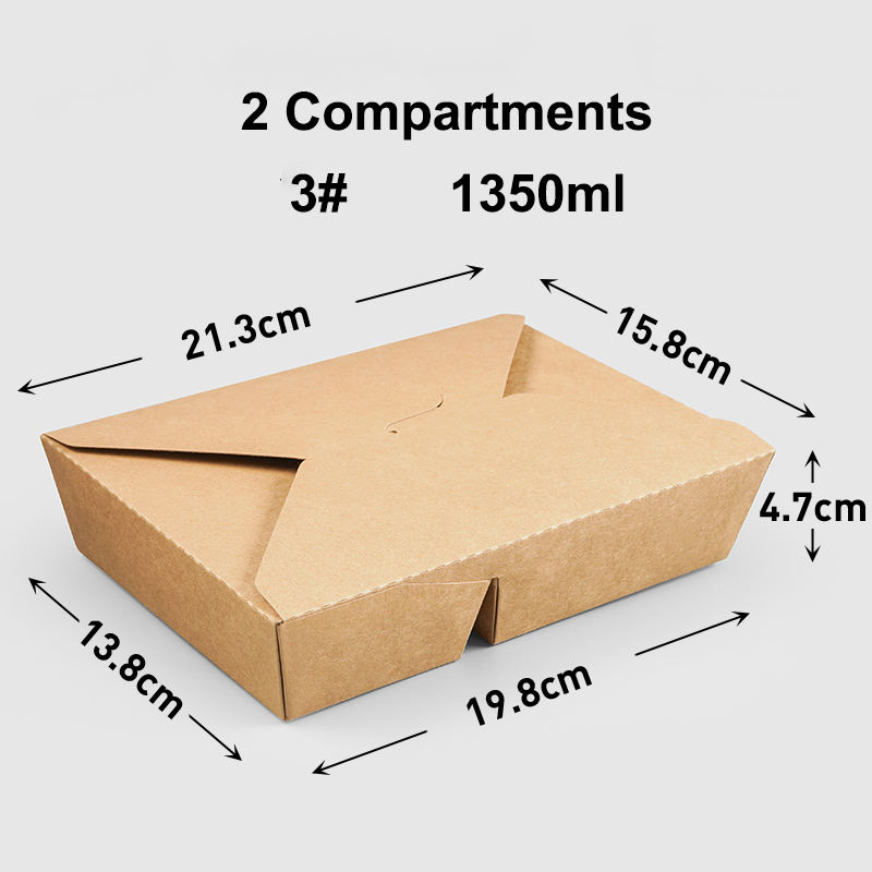 3 #-1350ml- 2 compartimentos