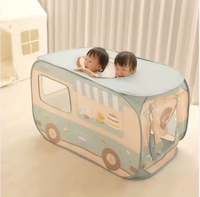Offre Spéciale petits enfants tente gonflable Portable princesse Pop-up jouet maison qualité intérieur extérieur tente de jeu