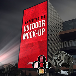 Jieneng HUI quảng cáo chiếu đèn không thấm nước ngoài trời quảng cáo chiếu đèn đa hình ảnh hiển thị proyector Logo - Product Image 1