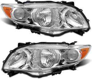 Ensemble de phares pour <span class=keywords><strong>Toyota</strong></span> <span class=keywords><strong>Corolla</strong></span> 2009 <span class=keywords><strong>2010</strong></span> 09 10 Modèles <span class=keywords><strong>Corolla</strong></span> Base/<span class=keywords><strong>CE</strong></span>/LE/XLE - Product Image 1