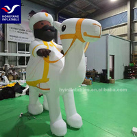 Publicité extérieure de modèle de figure de ballon gonflable de dessin animé