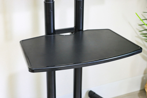 Contuo, nuevo diseño, portátil, ajustable, móvil, <span class=keywords><strong>Tv</strong></span>, carro de arena, soporte con bandeja sobre ruedas para <span class=keywords><strong>TV</strong></span> de 32-70 pulgadas - Product Image 5