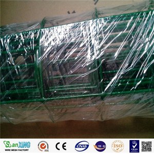 Rouleau de grillage soudé en PVC vert SanXING pour clôture de ferme, grille en fil d'acier de 30 m - Product Image 4