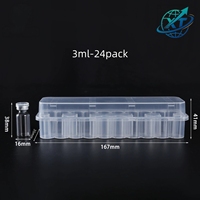 Boîte d'emballage en plastique pour flacons de peptides, vente en gros OEM de haute qualité pour poudre lyophilisée et emballage de réactifs de 3ml à 20ml