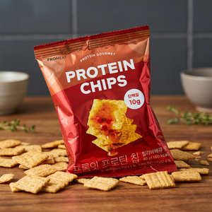 [FROMEAT] Hot Selling <b>Korean</b> Snack Protein Chips <b>Chilli</b> Barbecue Flavor Low Fat High Protein Healthy Crunchy Diet Treat - Product Image 3
