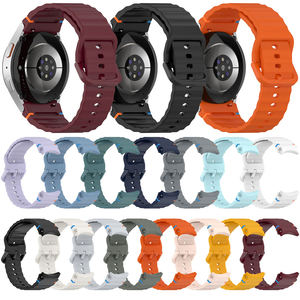 Banda de reloj inteligente deportiva de silicona impermeable transpirable de lujo para Samsung Galaxy Watch Correa - Product Image 6