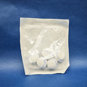 ลูกบอลผ้าก๊อซผ่าตัดดูดซับถั่วลิสง100% ผ้าฝ้าย X-ray อุปกรณ์ทางการแพทย์ - Product Image 1