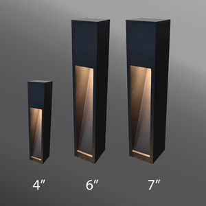 Lampadaire en acier Corten pour projets paysagers, éclairage extérieur pour jardins publics - Product Image 5