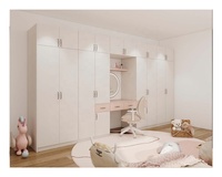 Style moderne Contreplaqué Mdf Chambre d'enfant Chambre d'enfant Armoire et bureau Bureau Table Design
