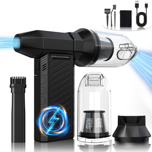 Soplador de Aire de Alta Velocidad de 130000 RPM con Pantalla LED Digital e Iluminación, para Uso en el Hogar y la Oficina, Limpieza de <span class=keywords><strong>PC</strong></span> y Sofá - Product Image 3